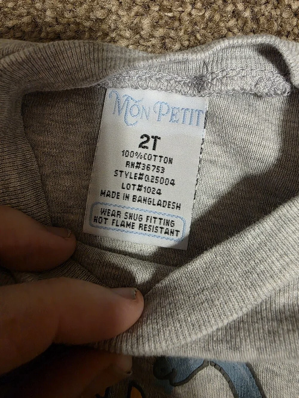 Mon Petit these toddler